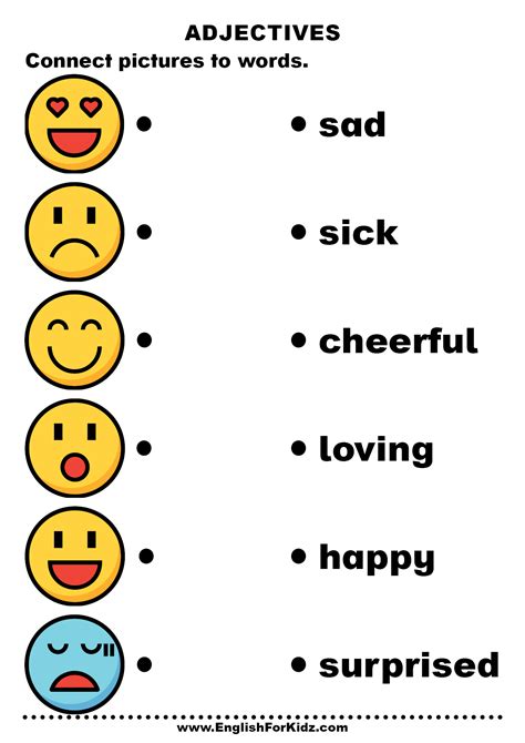 Feelings and emotions worksheet – Artofit