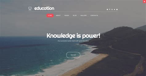 Education Responsive Joomla Template - TemplateMonster