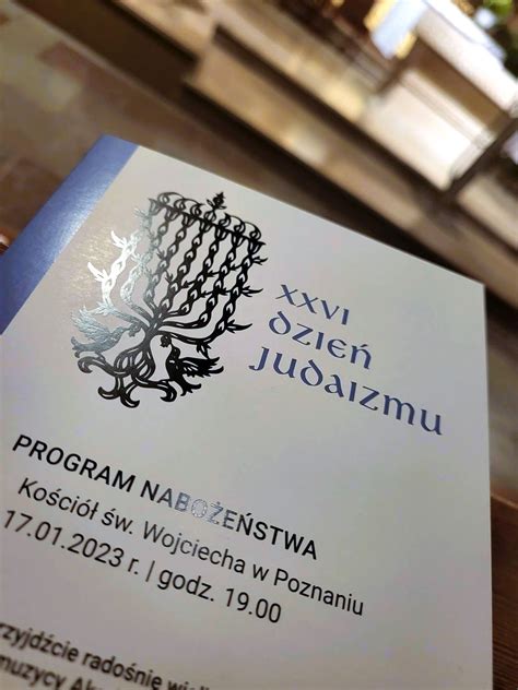 Xxvi Dzie Judaizmu W Poznaniu Wy Sze Seminarium Duchowne Tchr