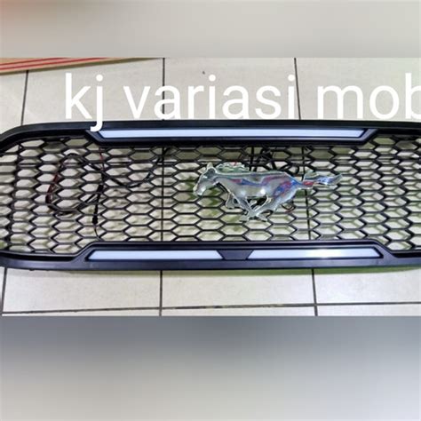 Jual Grill Depan Ford Everest 2015 2018 Lampu Led Plastik ABD Impor