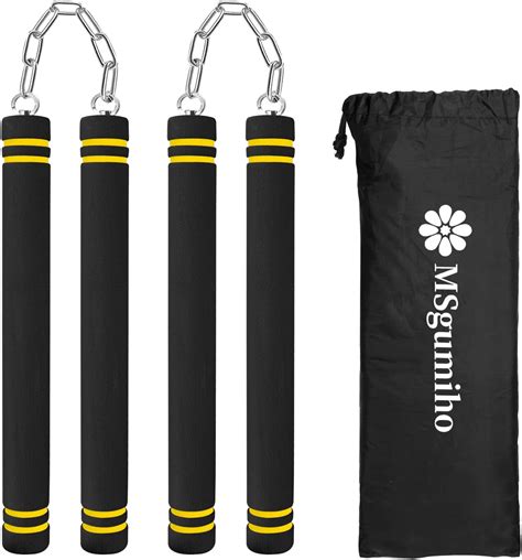 Buy Msgumiho Nunchucks Safe Foam Rubber Training Nunchucks Nunchakus