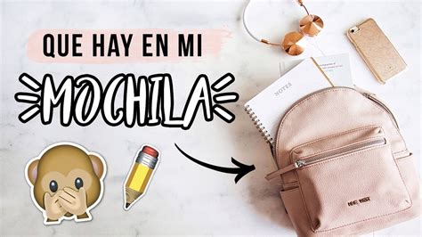 Qu Hay En Mi Mochila Mis Esenciales Para El Regreso A Clases