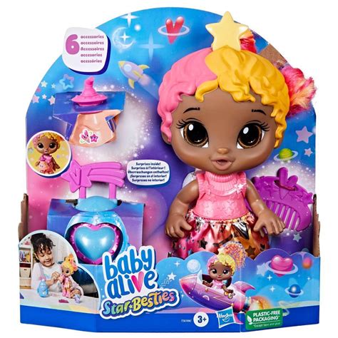 Baby Alive Star Besties Doll Bright Bella 8 Inch Space Themed Baby