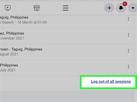 How To Log Out Of Facebook Everywhere On A Pc Or Mac 7 Steps
