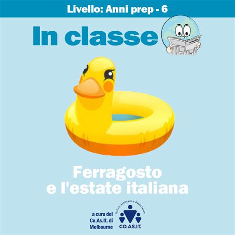 Usanze E Tradizioni Italiane Il Ferragosto Primary Educationhq