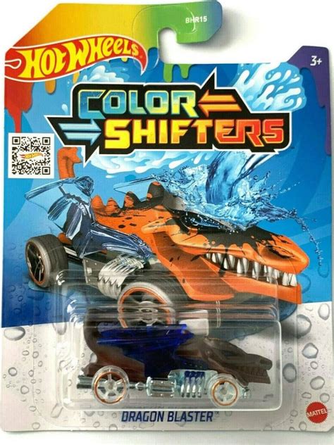 Mattel Hot Wheels DRAGON BLASTER ZMIENIA KOLOR Auto Autko Color Morele Net