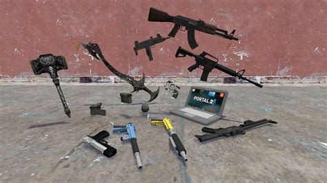 Lara's Weapons ported into GMOD by CptODIX on DeviantArt