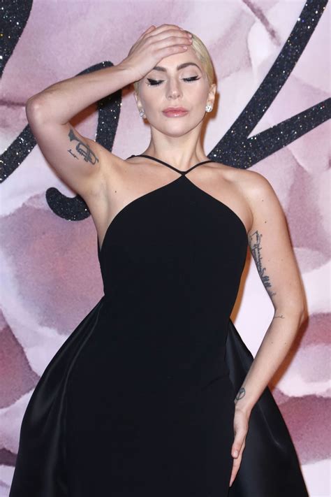 LADY GAGA at Fashion Awards in London 12/05/2016 - HawtCelebs