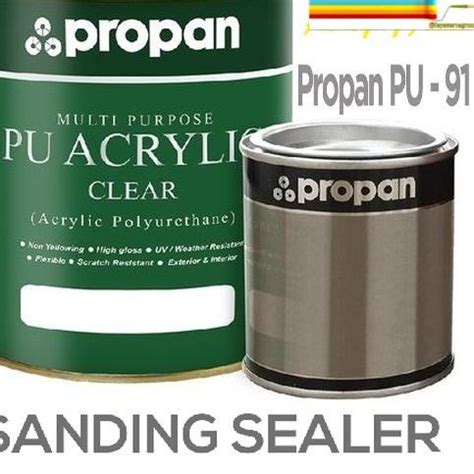 Jual Special Propan Pu Acrylic Exterior K Liter Clear Gloss