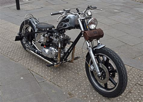 Made In England Cool Triumph Chopper Harleynik Rides Again