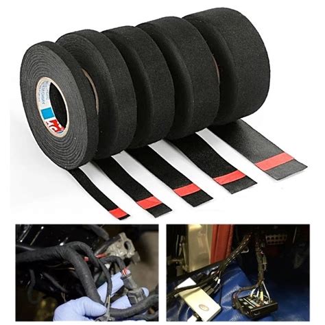 15m Wire Tape Adhesive Cloth Automotive Wiring Harness Tape Fabric