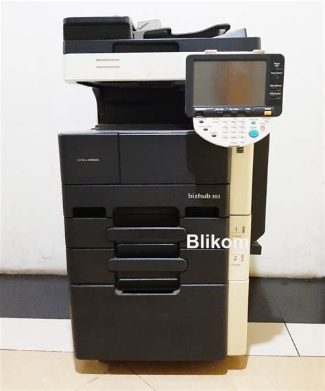 Jual Mesin Fotocopy Konica Minolta Bizhub 363 Hitam Putih Dengan Scan