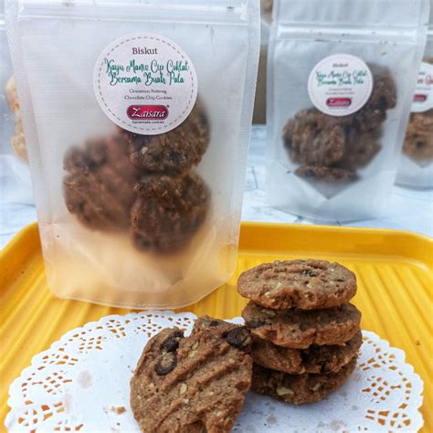 Biskut Oat Dan Coklat Cip Zaisara