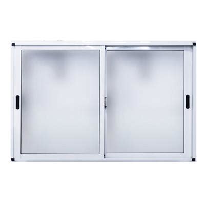 Ventana Corrediza De Cm X Cm En Aluminio Color Blanco Con Opci N