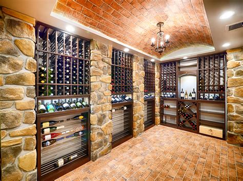 Wine Cellar Lvic Pub Style Basement Wine Cellar Custom Wine Cellars