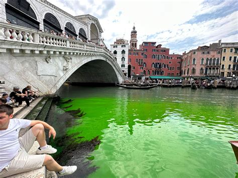 Venedig Canal Grande grün AngelaSkylaar