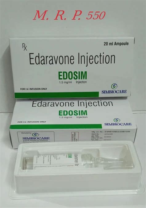 Edaravone Injection At Rs 550 Vial Sector 13 ID 2853751524062