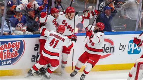 Hurricanes Vs Islanders Playoff Game Leading Final Score Rock Hill