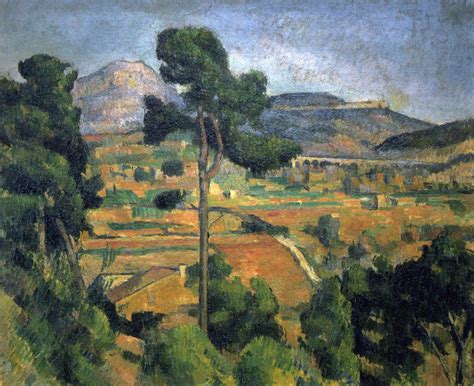 La Montagne Sainte Victoire Cezanne