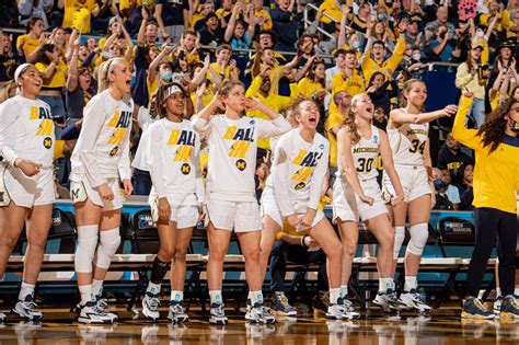 Michigan Womens Basketball On Twitter Our Bench Is 🔥 Goblue