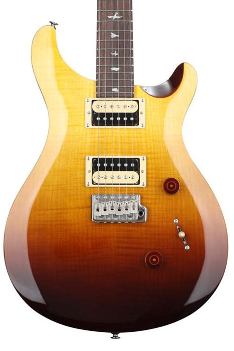 Prs Se Custom 24 Electric Guitar Amber Fade Sweetwater Exclusive