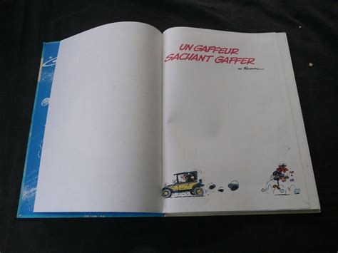 Gaston Lagaffe Un Gaffeur Sachant Gaffer Ed 1977 REF 4687C EBay