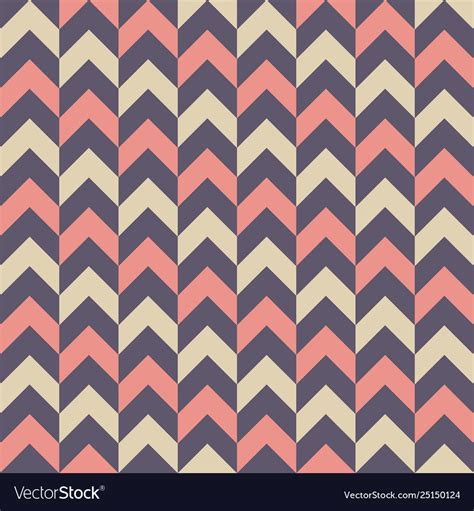 Seamless Fashion Arrows Patterns Royalty Free Vector Image