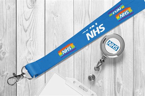 Nhs Lanyard Best Quality 20mm Id Card Holder Safety Etsy