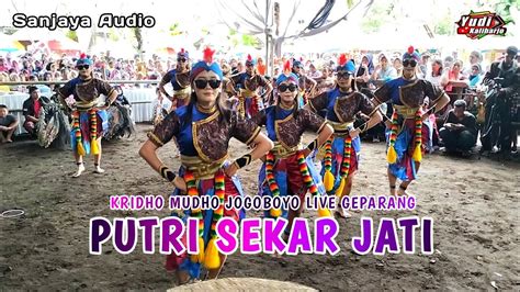 Jathilan Kridho Mudho Jogoboyo Putri Sekar Jati Youtube