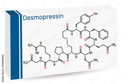 Desmopressin Desmopresina Desmopressinum Molecule It Is Antidiuretic