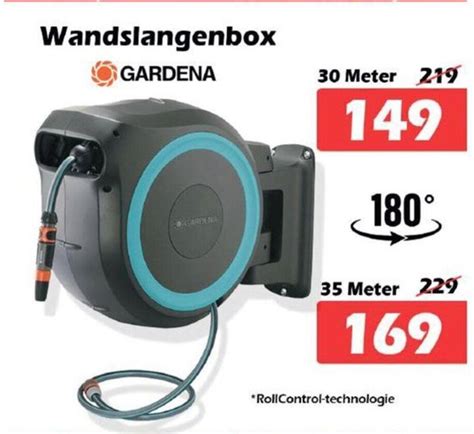 Gardena Wandslangenbox Meter Promotie Bij Itek