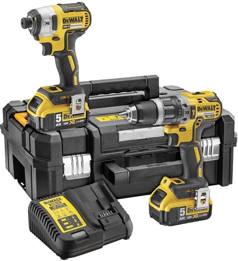 DeWalt DCK266P2T Accu Set DCD796 DCF887 In T Stak Koffer 18v 5