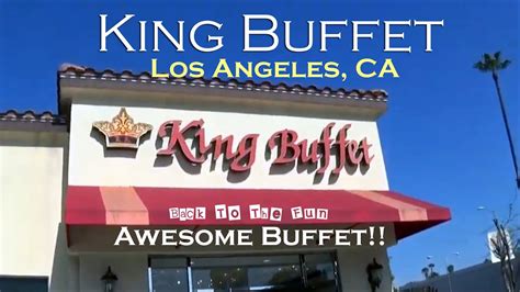 King Buffet Awesome Buffet In Los Angeles Youtube