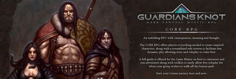 Guardians Knot Core Rpg Greg Taylor Art Drivethrurpg