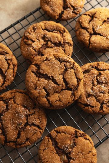 Chewy Ginger Cookies Teak Thyme