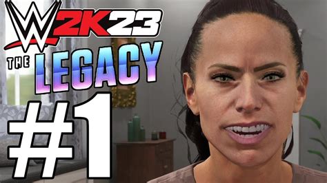 WWE 2K23 MY RISE LEGACY DER NEUE STAR DER WWE YouTube