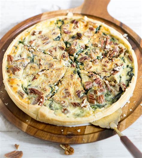 Spinat Quiche Einfaches Rezept Tante Fanny