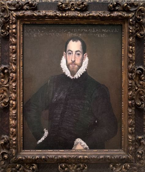 Domenico Theotokopoulos Dit El Greco Portrait D Un