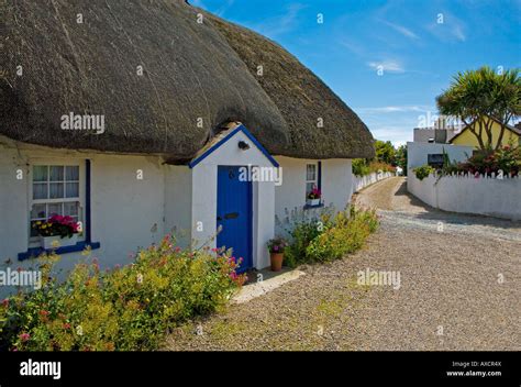 Traditional Thatched Cottage Kilmore Quay County Wexford Ireland