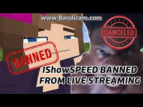 ISHOWSPEED EXPOSED NOW BANNED FROM LIVE STREAMING YouTube