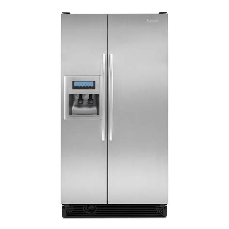 KitchenAid 24.5 Cu. Ft. Side-by-Side Counter-Depth Refrigerator (Color ...
