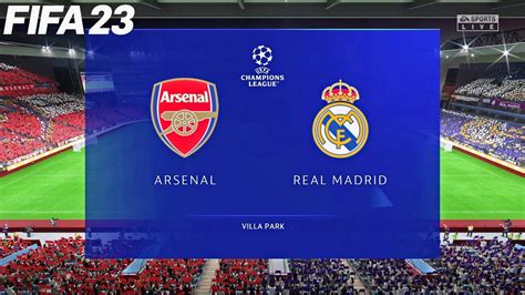 Fifa Arsenal Vs Real Madrid Champions League Ucl Ps Gameplay