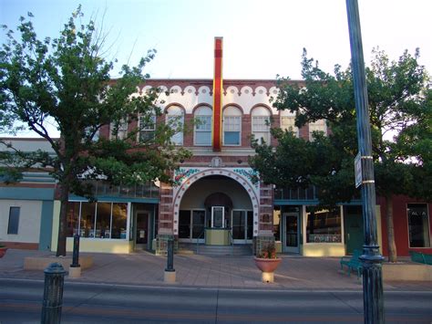 The Rio Grande Theater in Las Cruces, New Mexico opened in 1926. It is