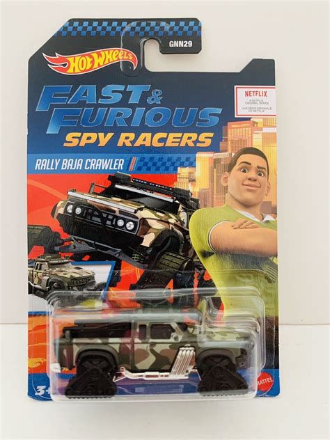 Hot Wheels Fast And Furious Spy Racers Rally Baja Crawler Truck Figure Contemporary Manufacture