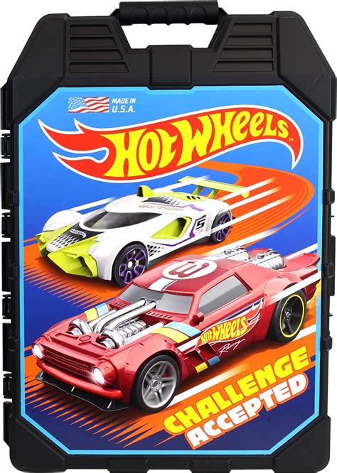 Tara Toy Hot Wheels Car Storage Case With Easy Grip Carrying Case Amazon Ca Toys Games