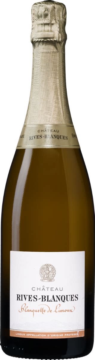 Blanquette de Limoux Brut Vintage 2021 Château Rives Blanques Organic