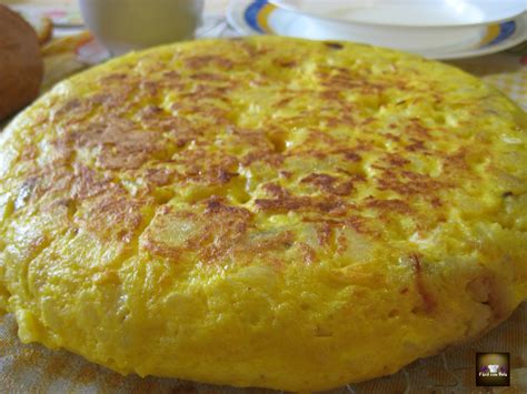 Tortilla De Patata Receta Típica Española Recetas Fácil Con Bela