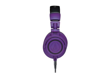 Audio Technica Releases Limited Edition Purple Black Models Of The