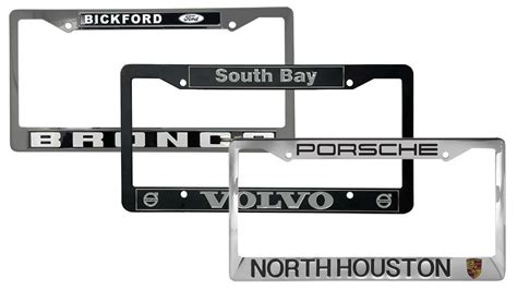 Custom License Plate Frames | Sharp Performance USA | 1-888-441-1603