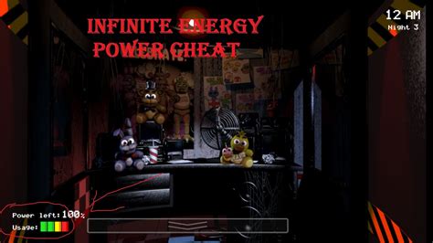 Fnaf 1 Unlimited Power Hack Night 1 And Night 2 Complete Youtube